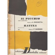 Spartito Music Sheet di `Il Picchio, Katina` - valzer caratteristico, mazurca