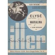 Spartito Music Sheet di `Elysè, Marialina` - Valzer, Polca