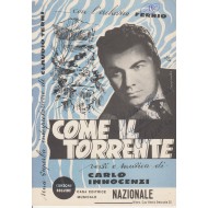 Spartito Music Sheet di `Come il Torrente` - Beguine,