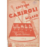 Spartito Music Sheet di `Sol.Fa.Mi.Re.Do` - polca