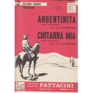 Spartito Music Sheet di `Argentinita, Chitarra mia,` - tangp argentino,