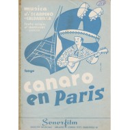 Spartito Music Sheet di `Canaro en Paris` - Tango