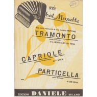 Spartito Music Sheet di `Tramonto, Capriole, Particella` - valzer brillante, mazurca caratteristica