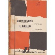 Spartito Music Sheet di `Brontolone, Il Grillo` - valzer brillante, polca caratteristica,