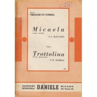 Spartito Music Sheet di `Micaela, Trottolina` - passo doppio, polca brillante
