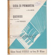 Spartito Music Sheet di `Gioia di Primavera, Querido` - valzer brillante, tango argentino