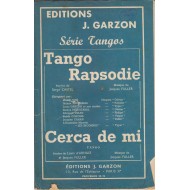 Spartito Music Sheet di `Tango rapsodie, Cerca de mi` - Tango