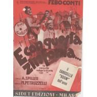 Spartito Music Sheet di `E con questa zinfonia, L'Orchestrina del mio Paese` - valzer brillante