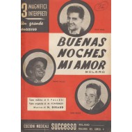 Spartito Music Sheet di `Buenas Noches Mi Amor` - bolero