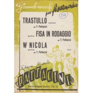 Spartito Music Sheet di `Trastullo, Fisa in Rodaggio, W Nicola` - Valzer, Polca
