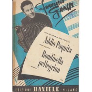 Spartito Music Sheet di `Addio Paquita, Rondinella Pellegrina` - tango argentino, mazurca
