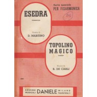 Spartito Music Sheet di `Esedra, Topolino Magico` - mazurka, valzer