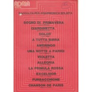 Spartito Music Sheet di `Sogno di Primavera, Giardinetta- mazurca, valzer, tango