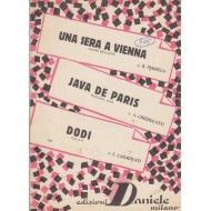 Spartito Music Sheet di `Una sera a  Vienna, Java de Paris, Dodi` - valzer brillante, mazurca, polca