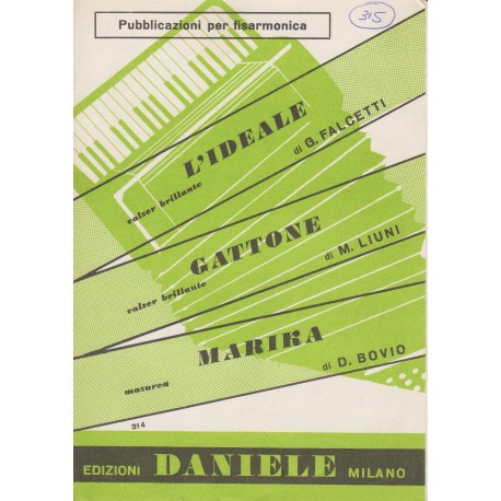 Spartito Music Sheet di `L'ideale, Gattone, Marika` - valzer brillante, mazurka,