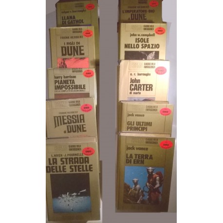 Raccolta di Fantascienza COSMO ORO 27 Volumi