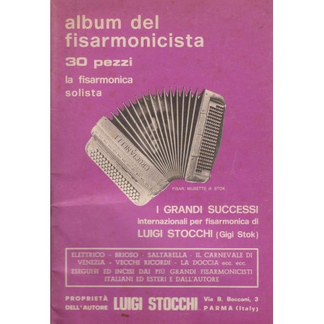 Album del Fisarmonicista: 30 brani per fisarmonica solista di Luigi Stocchi (Gigi Stock)