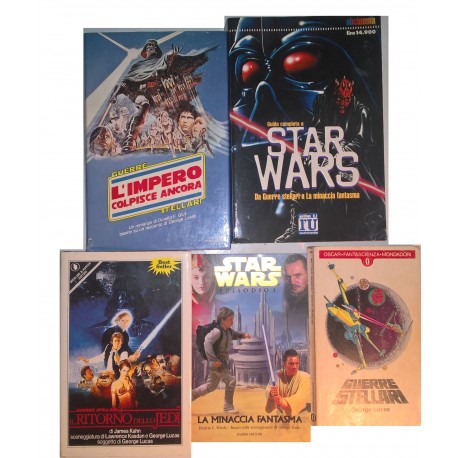 Raccolta di Fantascienza STAR WARS 5 Volumi