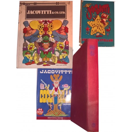 Jacovitti raccolta di 4 volumi