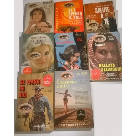 Western: collana Suspense Longanesi (14 Volumi)
