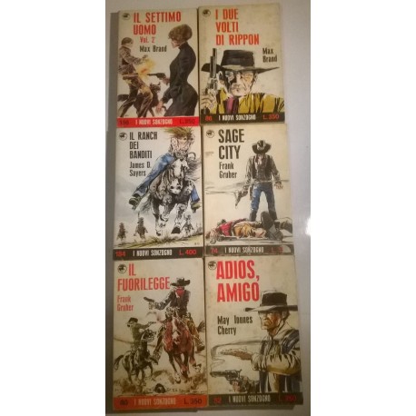 Western: collana Nuovi Sonzogno (12 Volumi)