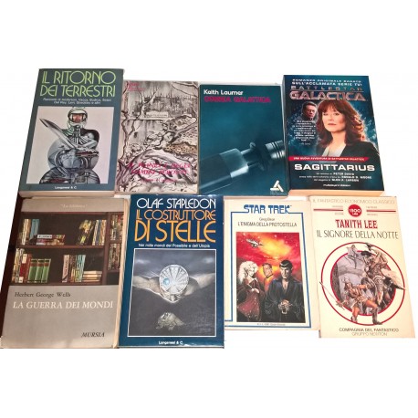 Raccolta FANTASCIENZA VARIA 1 (34 volumi ben tenuti)