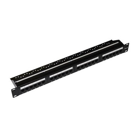 PATCH PANEL RACK 19" 24 UNITA'