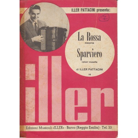 Spartito Music Sheet di `La Rossa, Sparviero` - Mazurca, Valzer musette