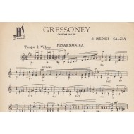 Spartito Music Sheet di `Biricchino, Gressoney` - Valzer,