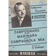 Spartito Music Sheet di `Zampognaro, Marinara, Campagnola Mia` - Valzer, Mazurca, Polca