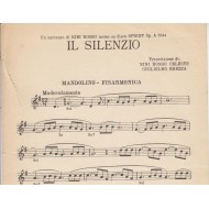 Spartito Music Sheet di `Il Silenzio` - canto vario