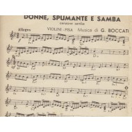 Spartito Music Sheet di `Donne Spumante e Samba, Mambo 101` - Samba