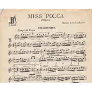 Spartito Music Sheet di `Folletto, Miss Polca` - Valzer, Polca brillante