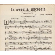 Spartito Music Sheet di `La sveglia sincopata, Per un si, per un no, Lungo il viale, Non potrai sapere