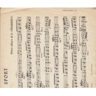 Spartito Music Sheet di `Armando, Adriana, Nevicata, Chimere, Renato, Perle, Sport` - Valzer , Mazurka, Polka, Tango,