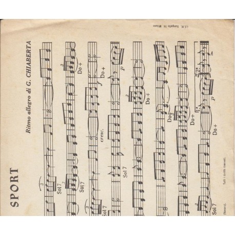 Spartito Music Sheet di `Armando, Adriana, Nevicata, Chimere, Renato, Perle, Sport` - Valzer , Mazurka, Polka, Tango,