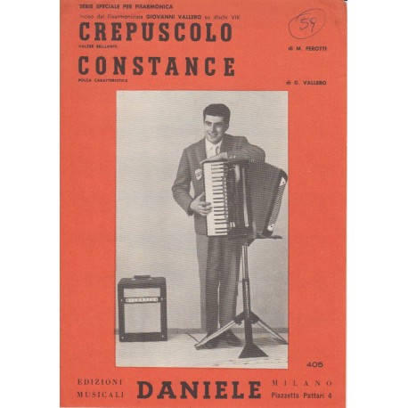 Spartito Music Sheet di `Crepuscolo, Constance` - valzer brillante, polca caratteristica