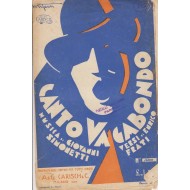 Spartito Music Sheet di `Canto Vagabondo`