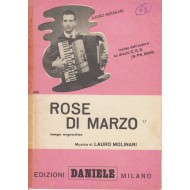 Spartito Music Sheet di `Rose di Marzo` - Tango argentino