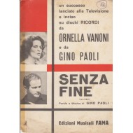 Spartito Music Sheet di `Senza Fine` - Valzer