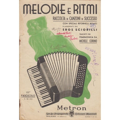 Spartito Music Sheet di `Arriva Cosimo, Bambina Tu mi piaci, Tristezze, Ripassando la lezione, Barcarola,