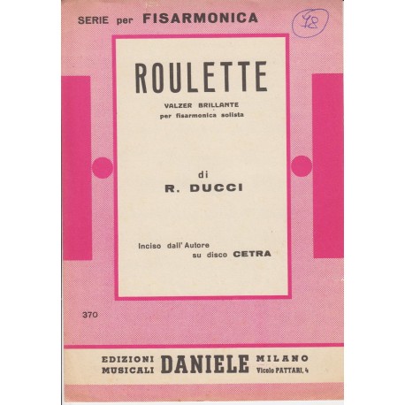 Spartito Music Sheet di `Roulette` - Valzer Brillante, Polca