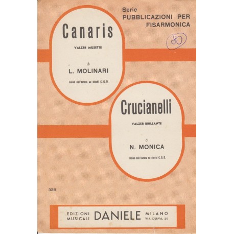 Spartito Music Sheet di `Canaris, Crucianelli` - valzer musette, valzer brillante