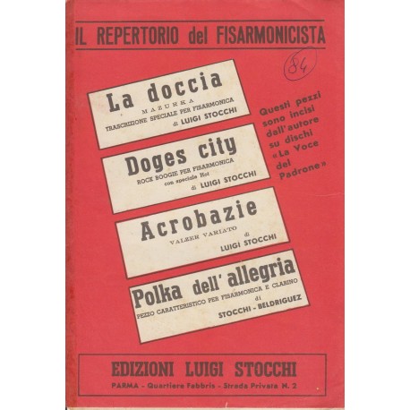 Spartito Music Sheet di `La doccia, Doges city, Acrobazie, Polka dell'allegria` - mazurka, rock boogie, valzer