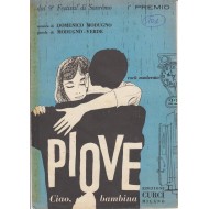 Spartito Music Sheet di `Piove` - rock moderato