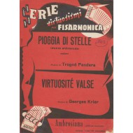 Spartito Music Sheet di `Pioggia di Stelle, Virtuosité Valse` - valzer