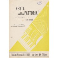 Spartito Music Sheet di `Festa alla Fattoria` - mazurca campagnola