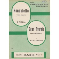 Spartito Music Sheet di `Rondoletto, Gran Premio` - Valzer Brillante, Polca caratteristica