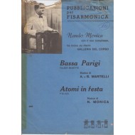 Spartito Music Sheet di `Bassa Parigi, Atomi in Festa` - valzer, paolca