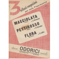 Spartito Music Sheet di `Maggiolata, Pettirosso, Flora,` - Valzer, mazurka